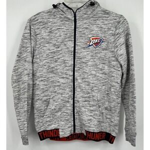 UNK NBA OKC Thunder Jacket Hoodie Size Medium